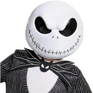 Disney Jack Skellington Halloween Mask | Nightmare Before Christmas Amscan | NWT